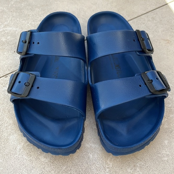 BIRKENSTOCK ARIZONA FOAM EVA SLIDE SANDAL Lightweight Blue EU 36 Women’s US 5 - Picture 2 of 11